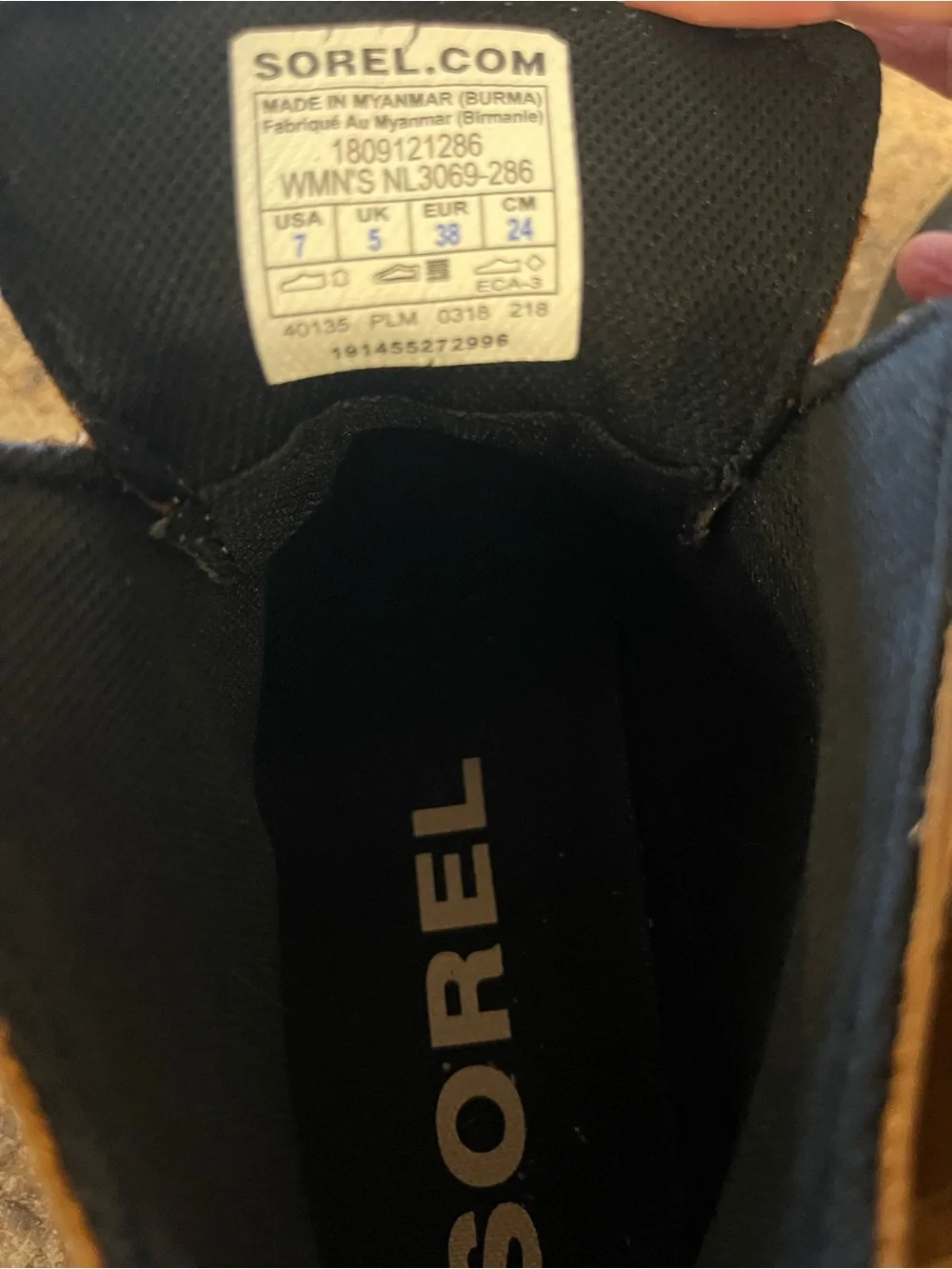 Sorel‎ Leather Lace-Up Casual Boots - Brown & Tan